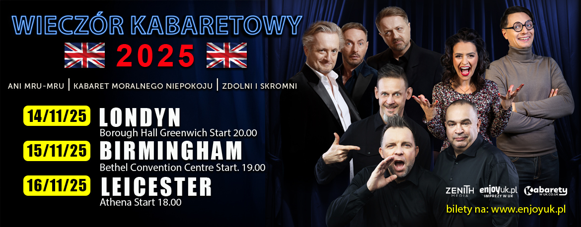 Brytyjski Wieczór Kabaretowy